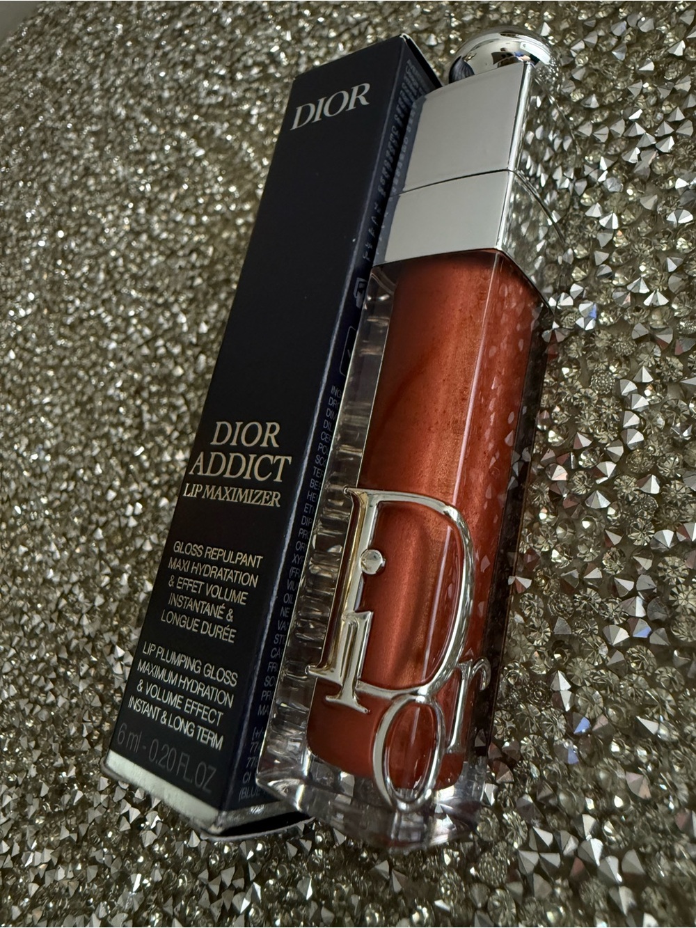 Dior Women NEW Addict Lip Maximizer 062 Bronzed Glow Plumping Gloss